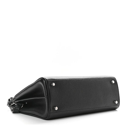 Gucci Grainy Calfskin Small Zumi Top Handle Bag Black 4 of 10
