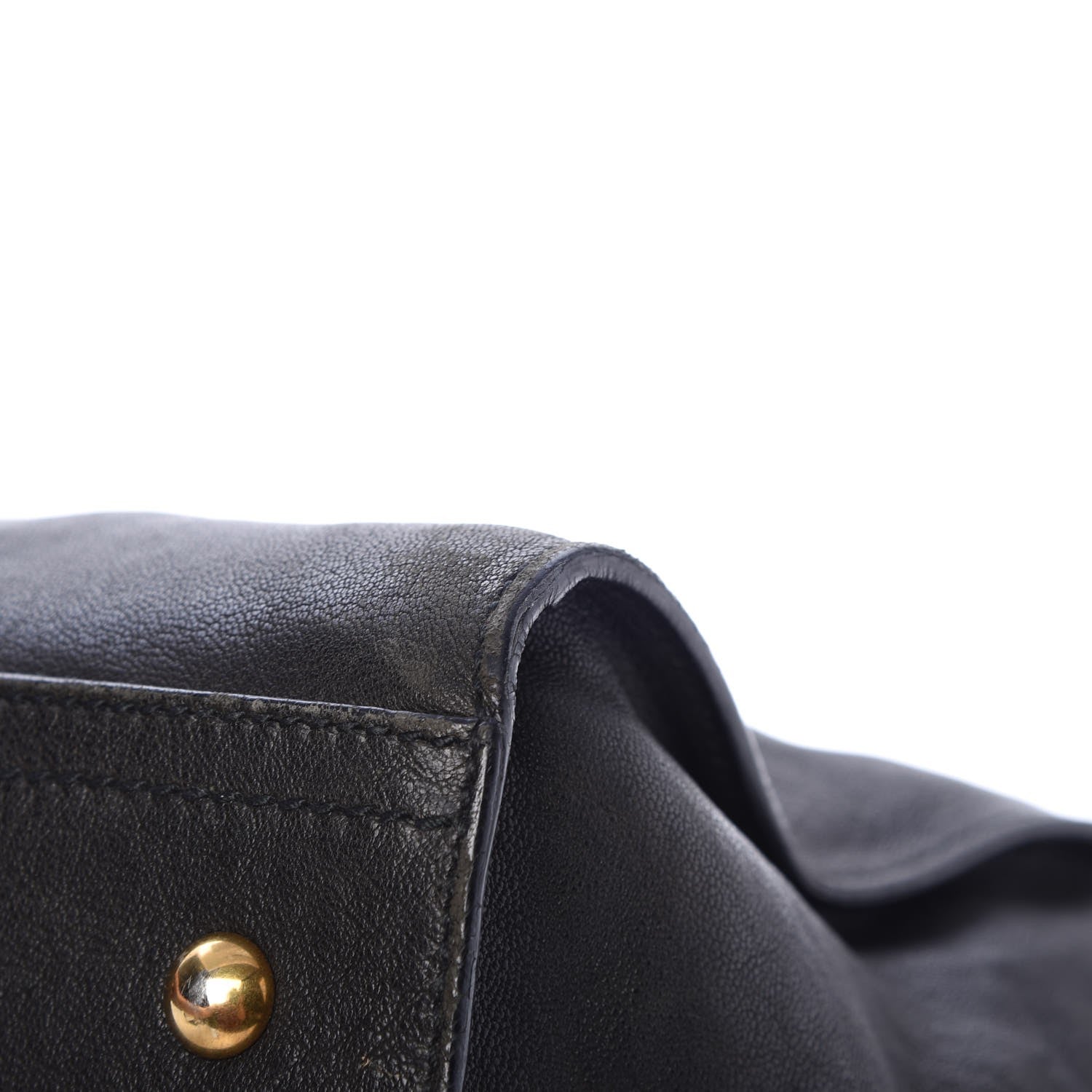 Saint Laurent Sheepskin Large Cabas ChYc Black 16 of 19