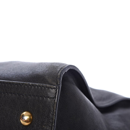 Saint Laurent Sheepskin Large Cabas ChYc Black 16 of 19