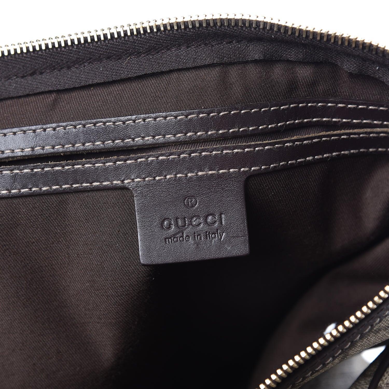 Gucci GG Plus Monogram Large Carry On Duffle Bag Brown 6 of 14