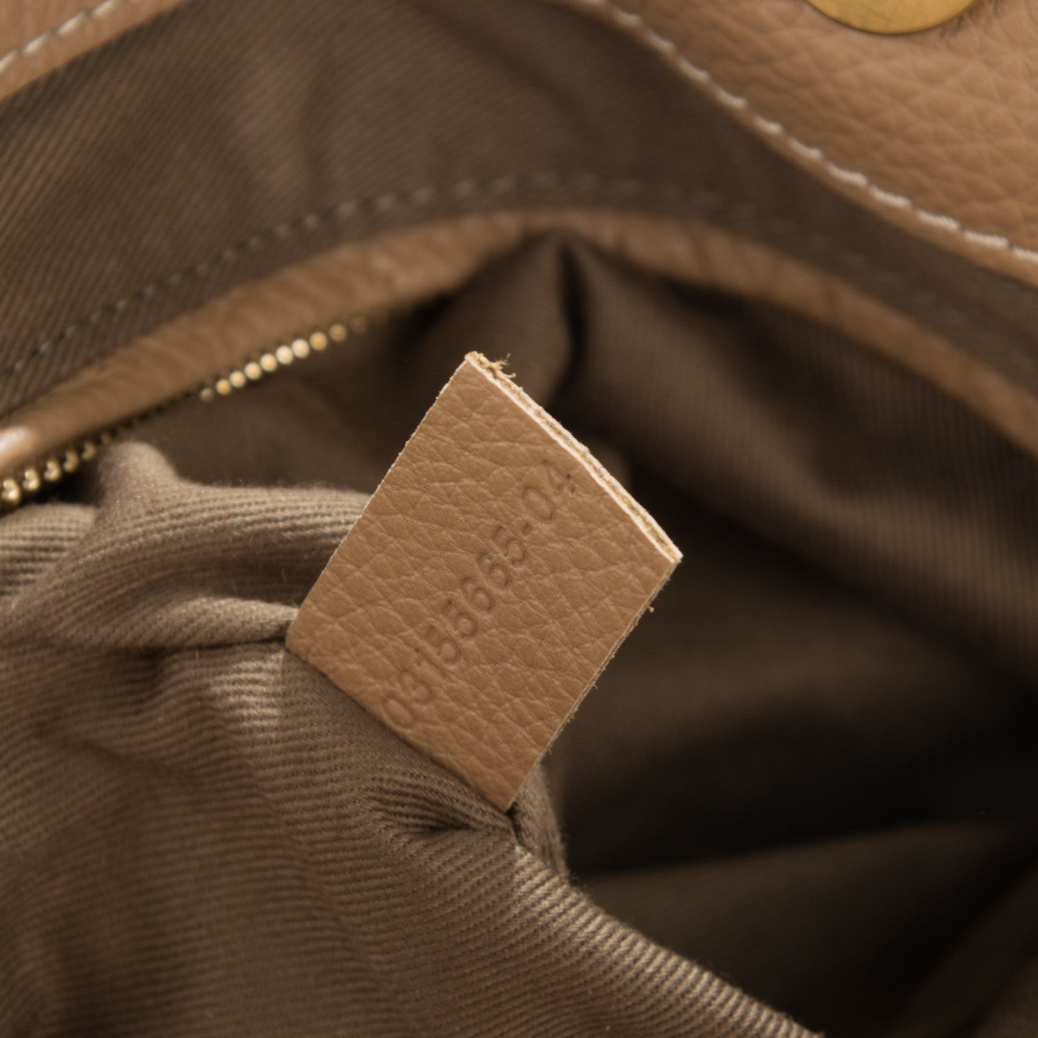 Chloe Calfskin Large New Marcie Tote Nut 7 of 8