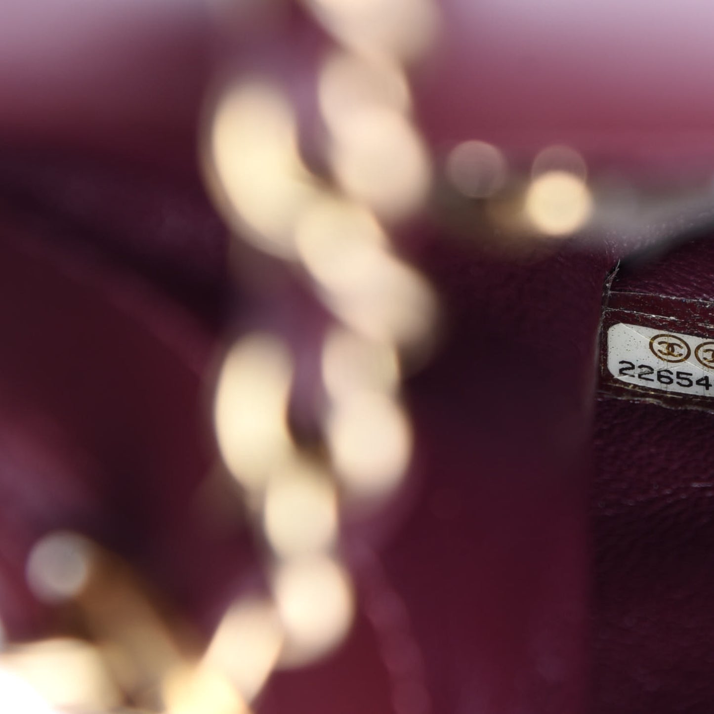 Caviar Quilted Medium CC Filigree Flap Burgundy