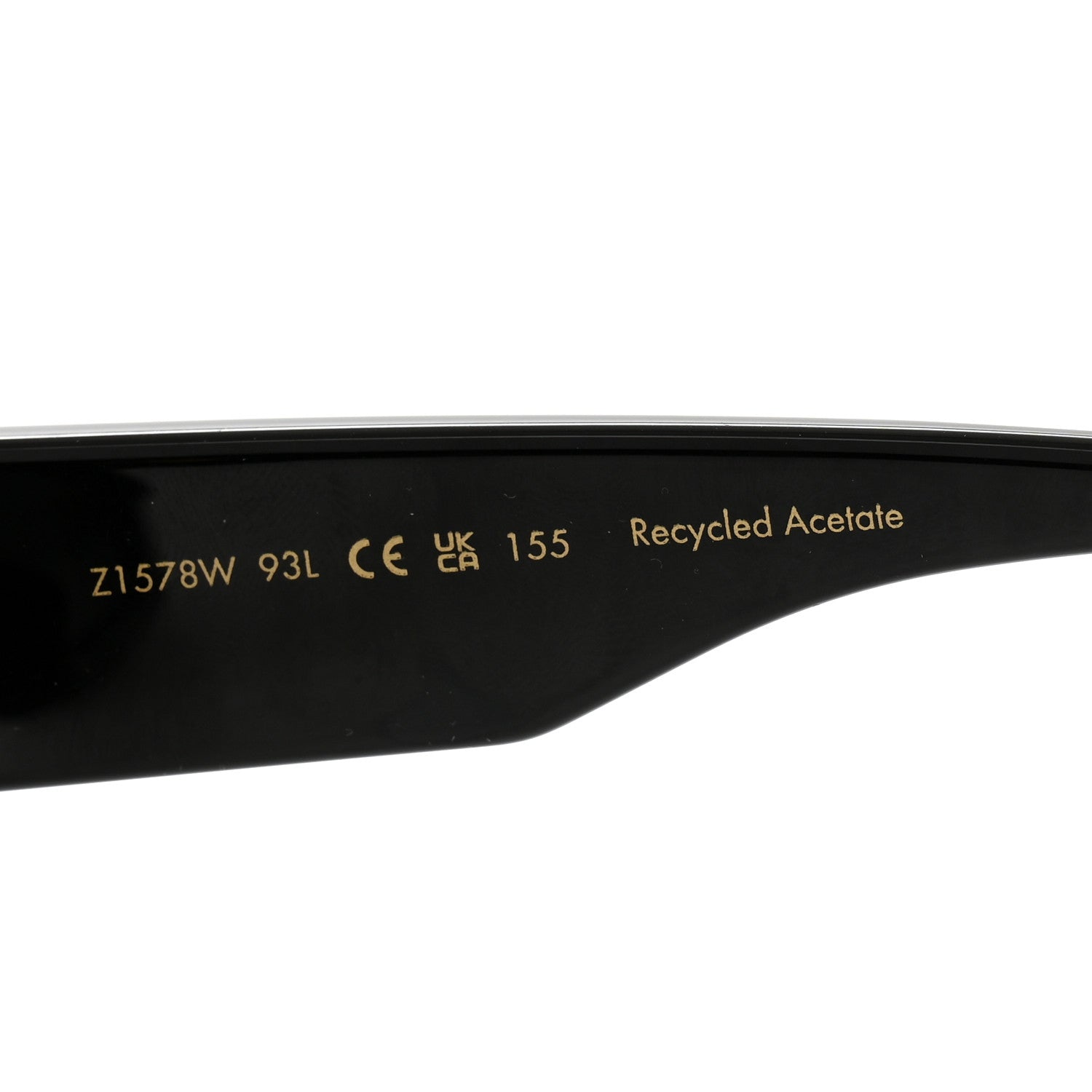 Louis Vuitton Acetate Swarovski Crystal Cyclone Sunglasses Z1578W Black 6 of 8