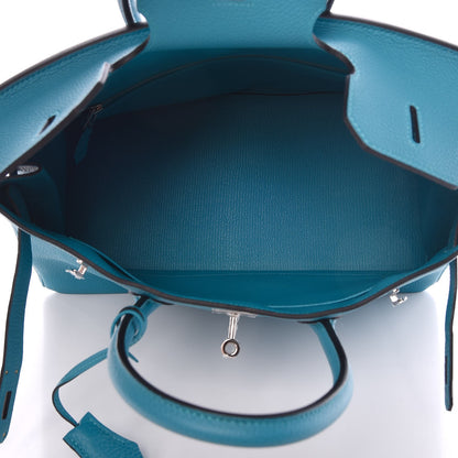 Hermes Togo Birkin 35 Turquoise 5 of 8