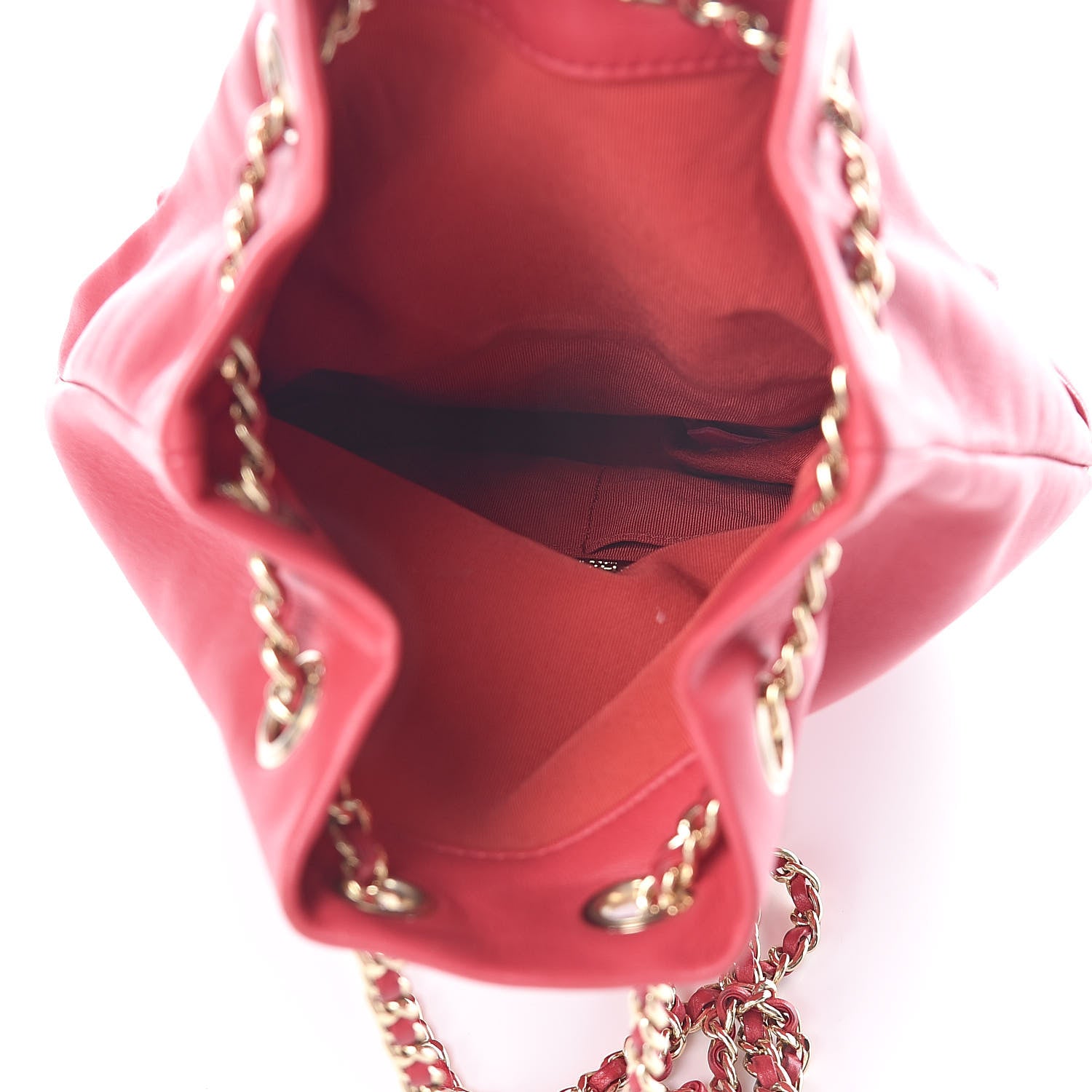 Chanel Lambskin Quilted Small in Seoul Backpack Dark Pink 5 of 9