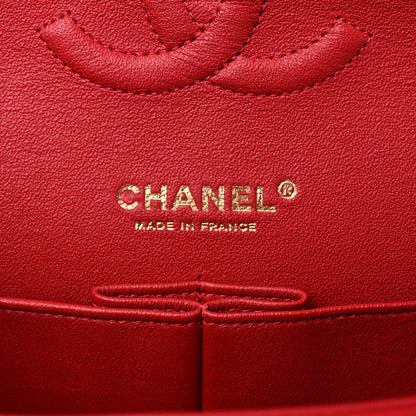 Chanel Lambskin Quilted Medium Double Flap Red 5 of 8