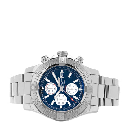 Breitling Stainless Steel 48mm Super Avenger Automatic Watch Volcano Blue A13371 2 of 5