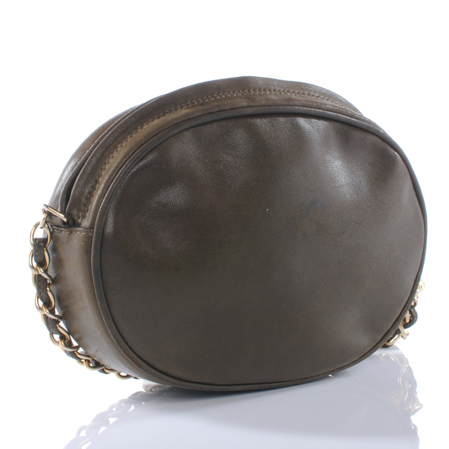Lambskin CC Tassel Bag Brown