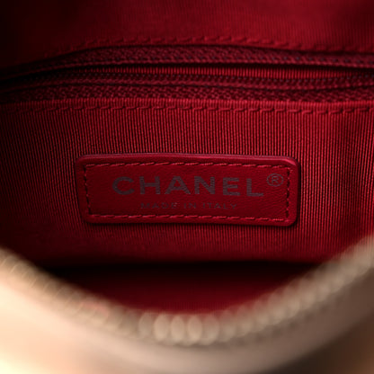 Chanel Aged Calfskin Quilted Small Gabrielle Hobo Beige Black 6 of 12