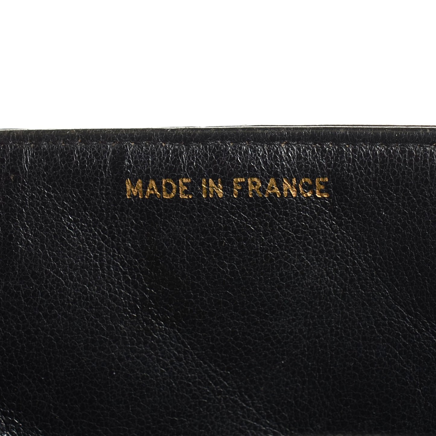 Lambskin Quilted Jumbo Flap Black