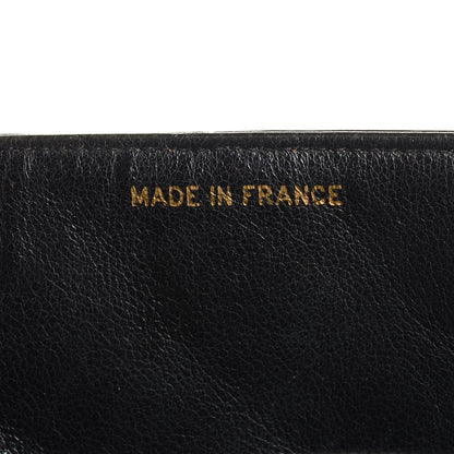 Chanel Lambskin Quilted Jumbo Flap Black 7 of 10