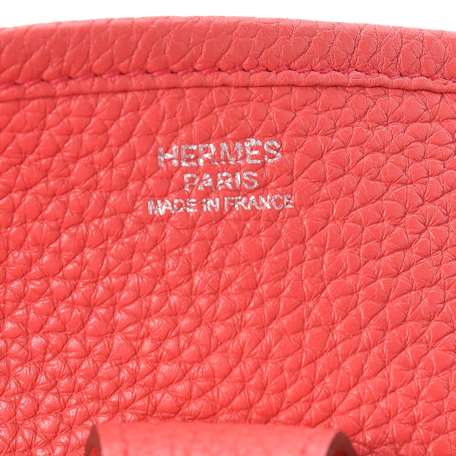 Hermes Taurillon Clemence Evelyne III GM Bougainvillea 8 of 12