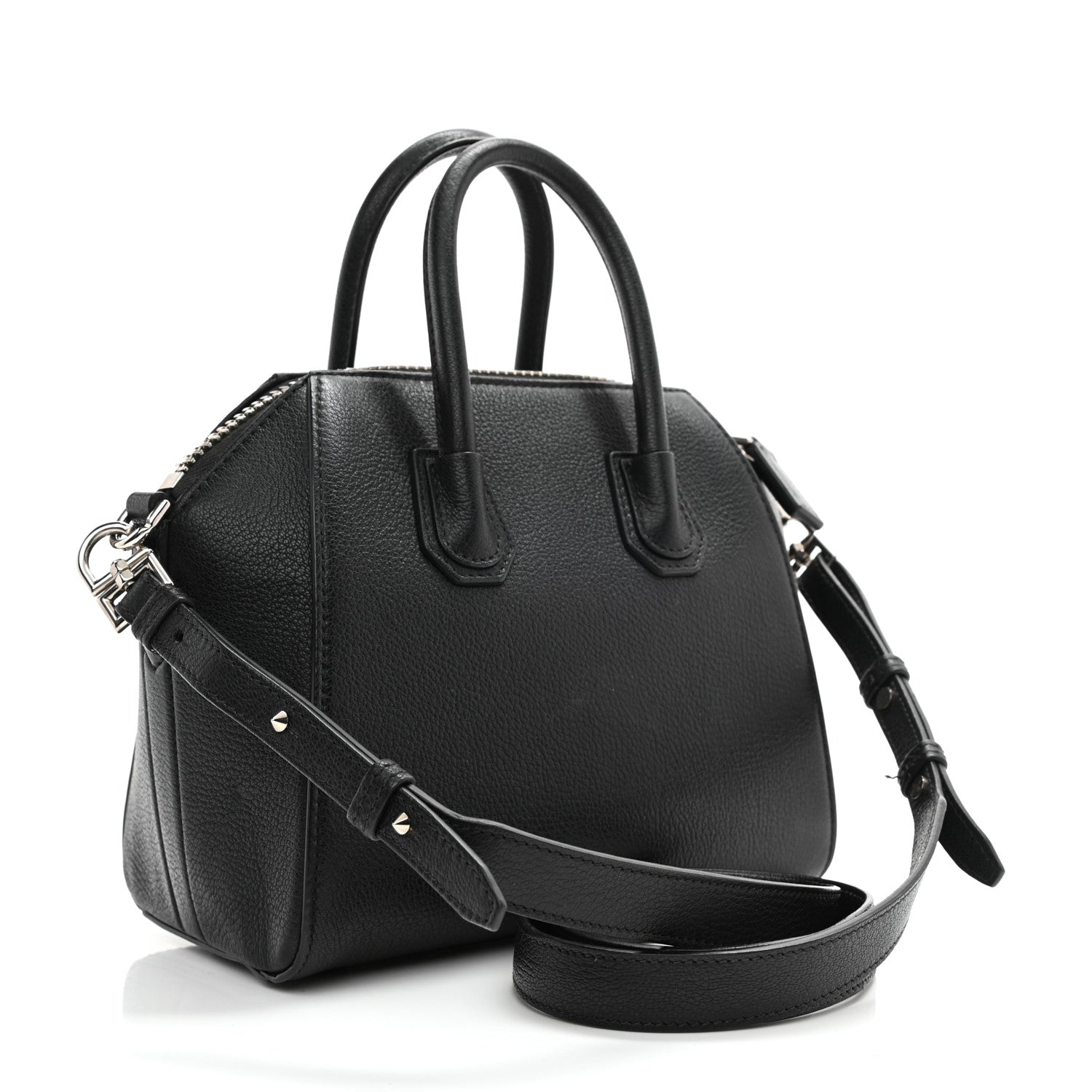 Givenchy Sugar Goatskin Mini Antigona Black 3 of 12