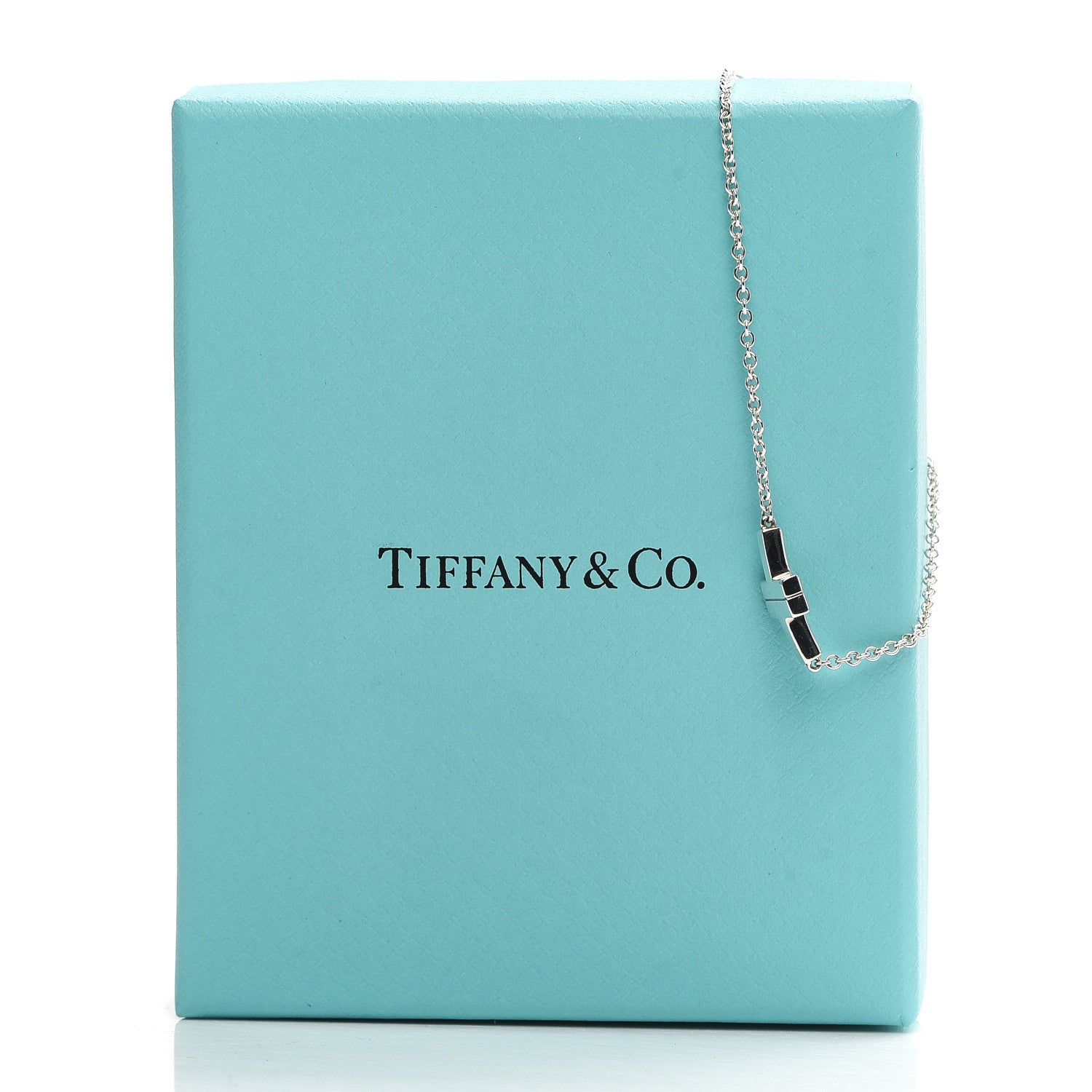 Tiffany Sterling Silver T Two Single Chain Bracelet 6 of 6