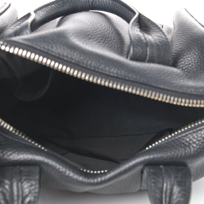 Alexander Wang Soft Pebbled Lambskin Rocco Black Pale Gold Hardware 4 of 7