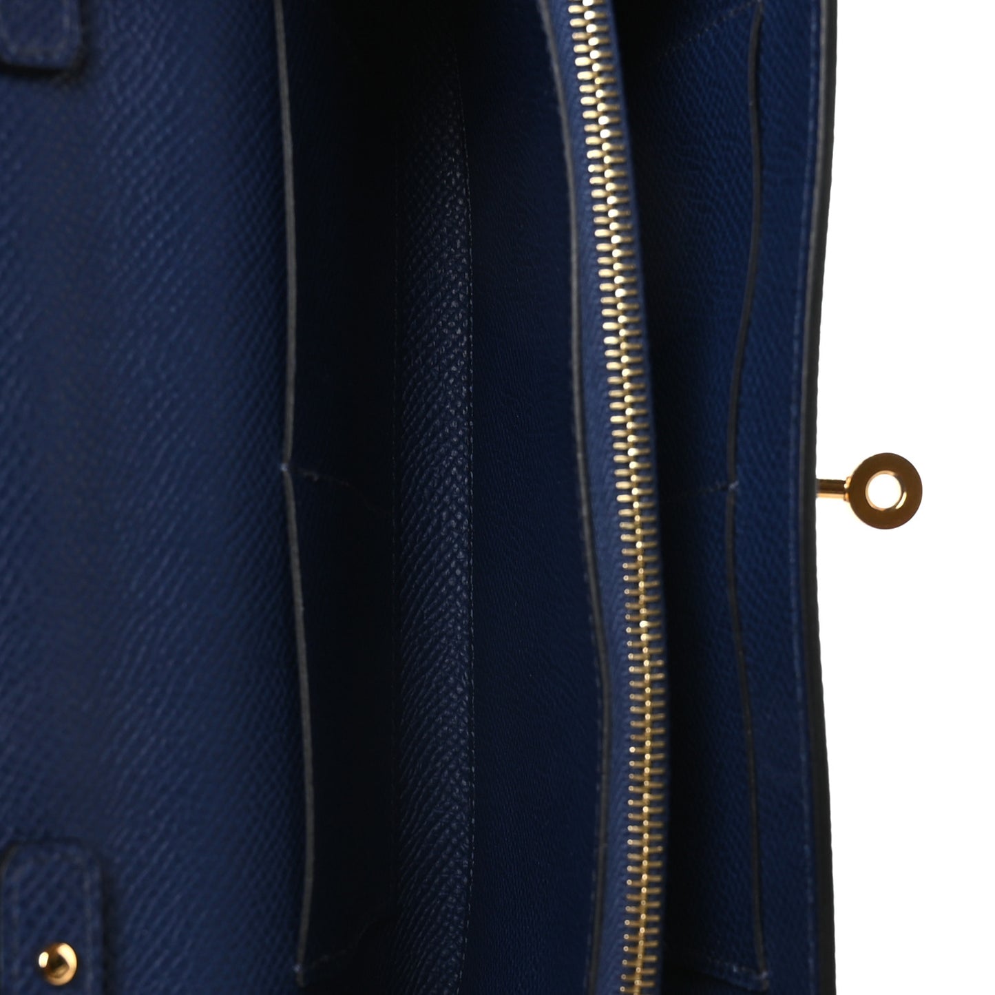 Epsom Kelly Wallet To Go Bleu Saphir