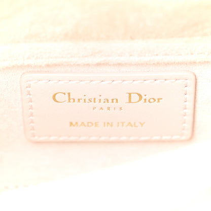 Christian Dior Lambskin Cannage Micro Lady D-Joy Rose Poudre 6 of 10