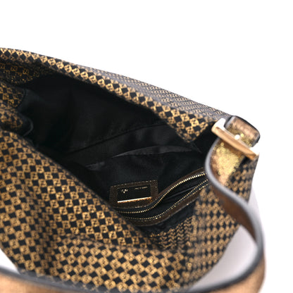 Fendi Micro Zucchino Baguette Black Gold 5 of 9