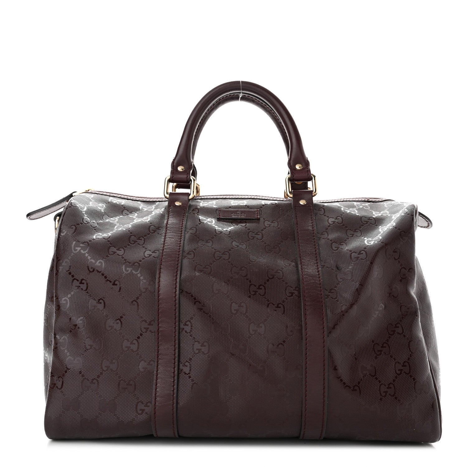 Gucci Imprime Monogram Medium Joy Boston Bordeaux 1 of 10