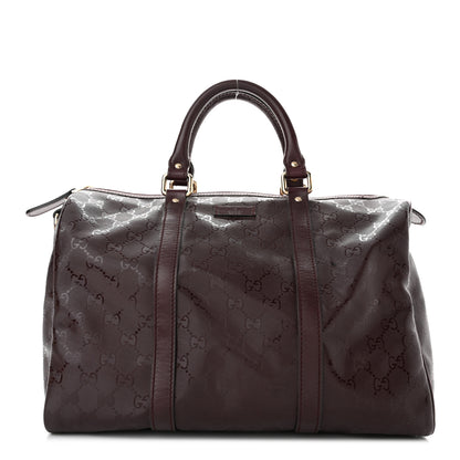 Gucci Imprime Monogram Medium Joy Boston Bordeaux 1 of 10