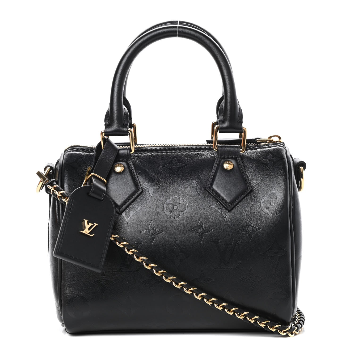 Louis Vuitton Monogram Ink Speedy BB Black 1 of 11