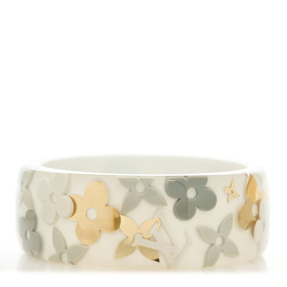 Louis Vuitton Resin Monogram Farandole Bracelet L Grey 3 of 4