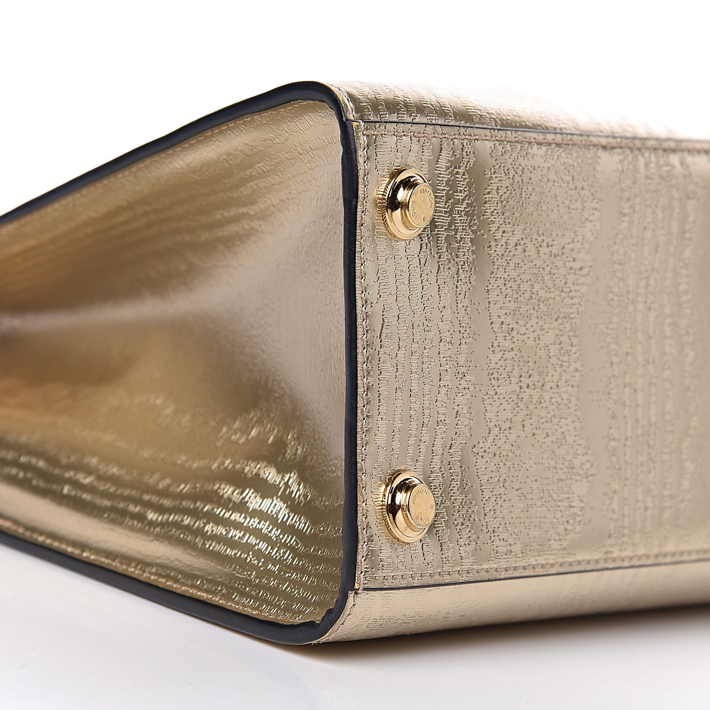 Calfskin Gravity City Steamer PM Gold