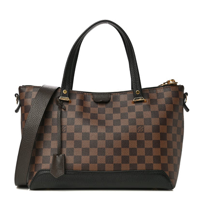 Louis Vuitton Damier Ebene Hyde Park Black 1 of 15