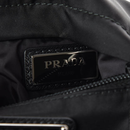 Prada Tessuto Nylon Crossbody Bag Black 9 of 9