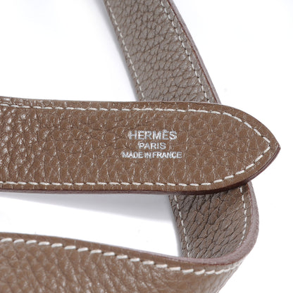 Hermes Taurillon Clemence Jypsiere 28 Etoupe 9 of 9