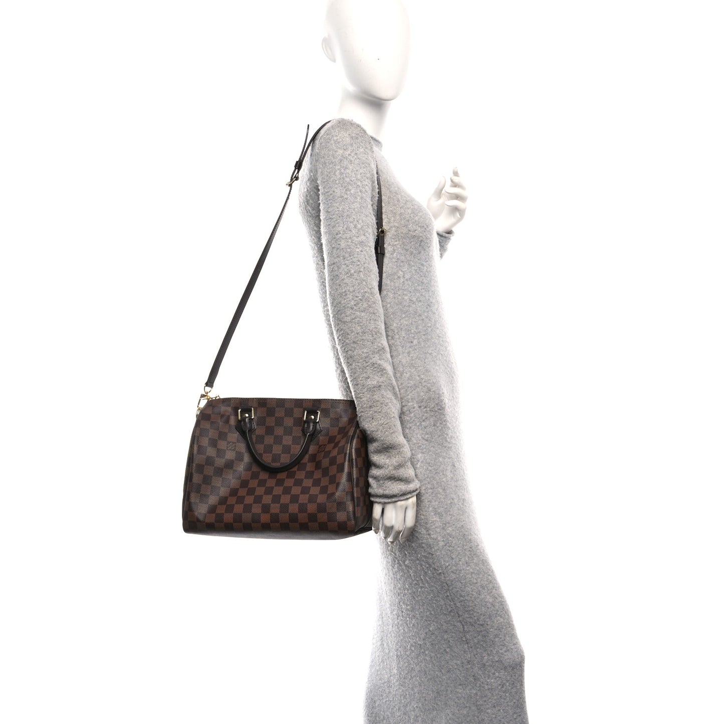 Damier Ebene Speedy Bandouliere 30