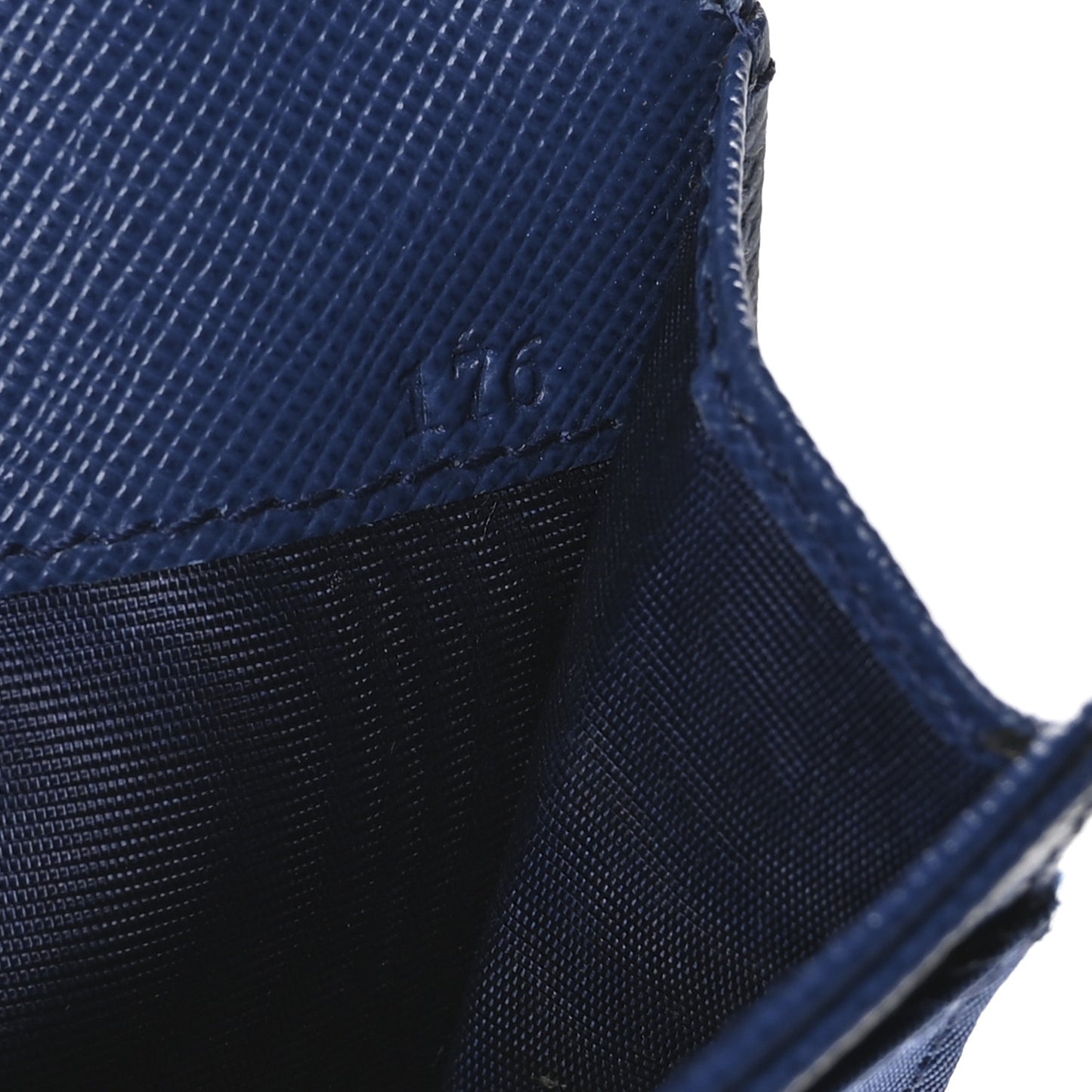 Tessuto Nylon Card Holder Bluette