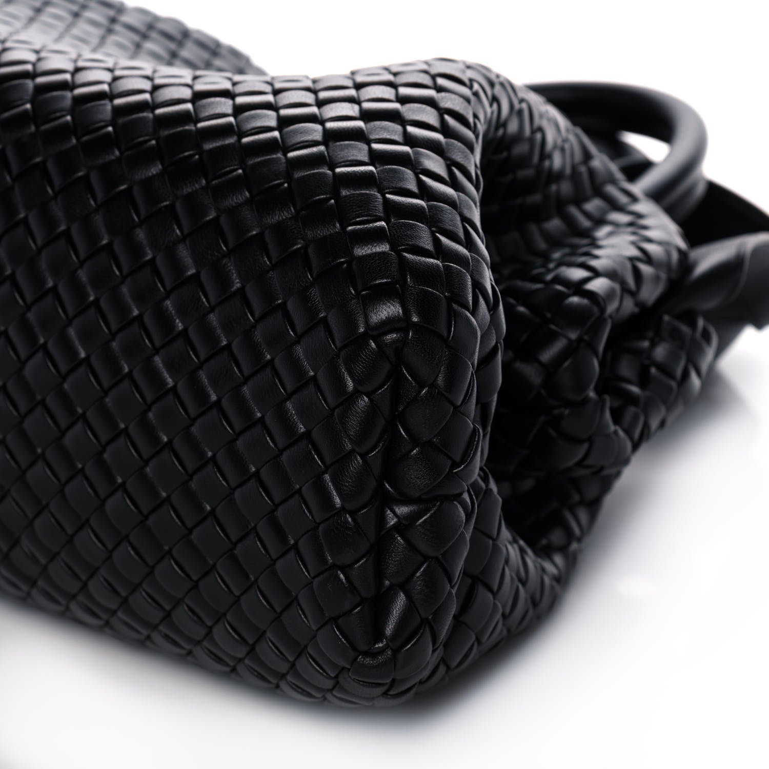 Bottega Veneta Nappa Intrecciato Medium Padded The Handle Tote Black 10 of 13