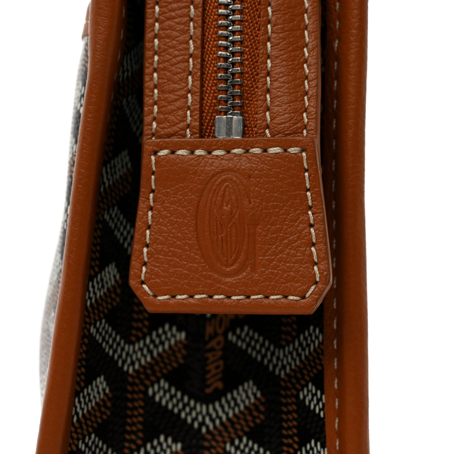 Goyardine Jouvence MM Toiletry Pouch Black Gold