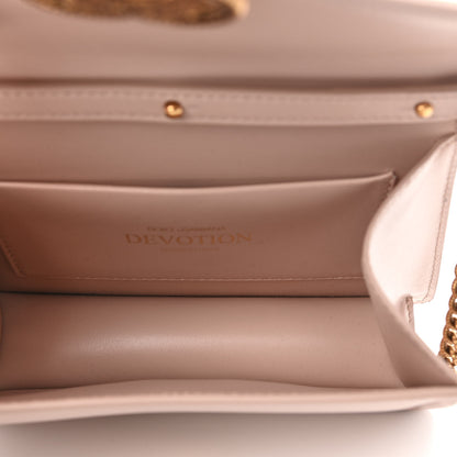 Dolce & Gabbana Smooth Calfskin Small Devotion Envelope Top Handle Bag Pink 8 of 19