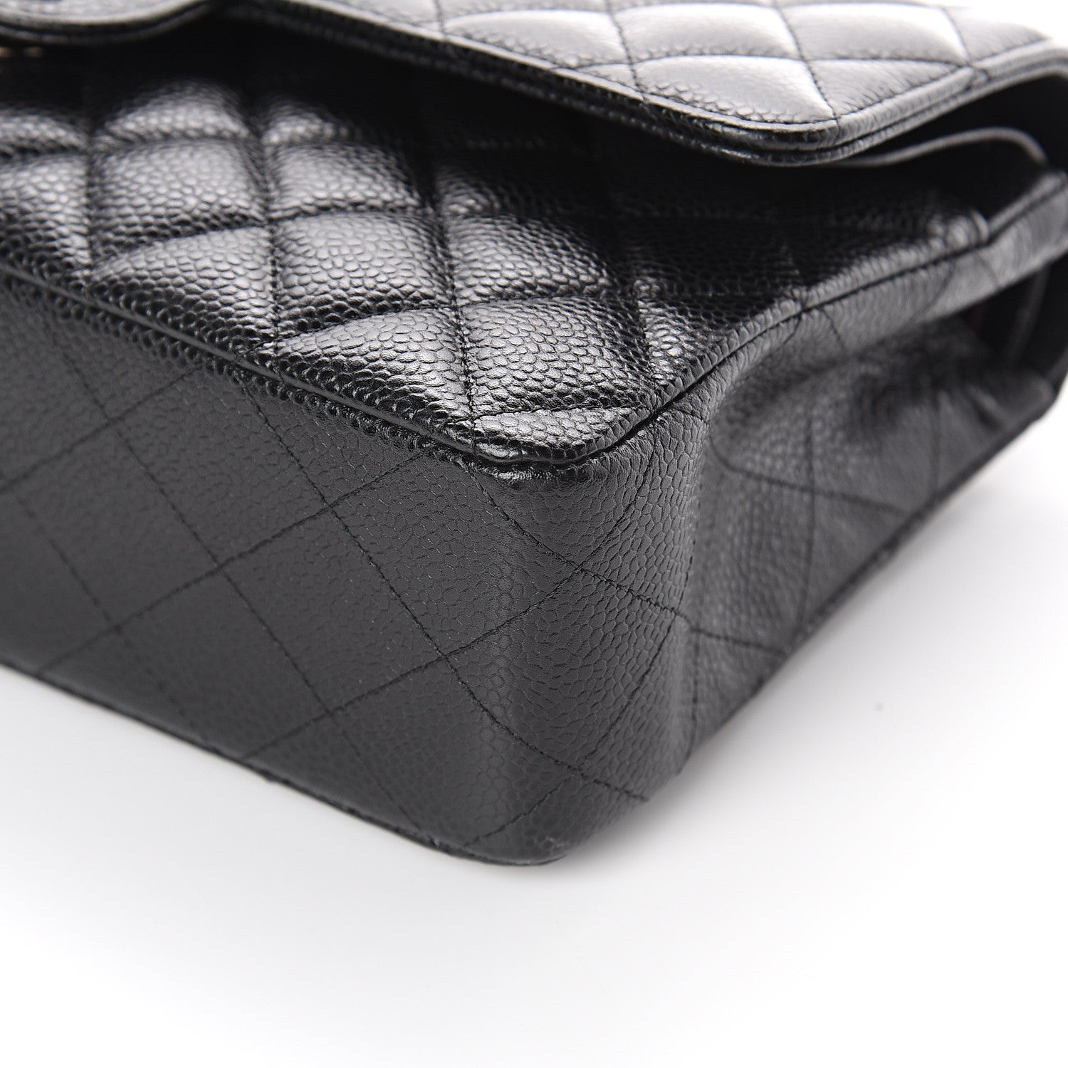 Chanel Caviar Quilted Medium Double Flap Black 9 of 9