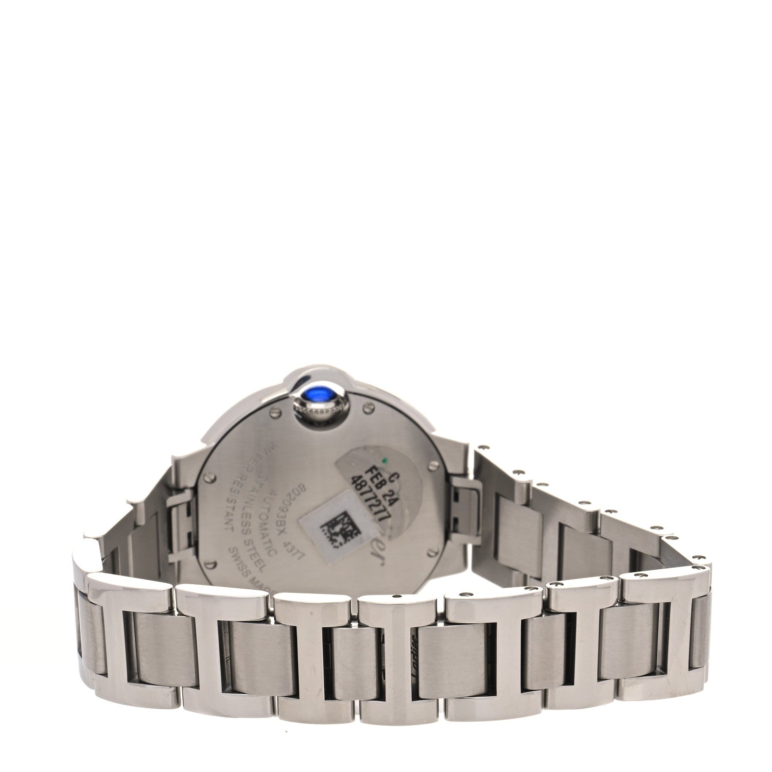 Cartier Stainless Steel 33mm Ballon Bleu De Cartier Automatic Watch 3 of 5