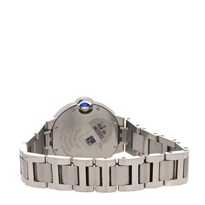 Cartier Stainless Steel 33mm Ballon Bleu De Cartier Automatic Watch 3 of 5