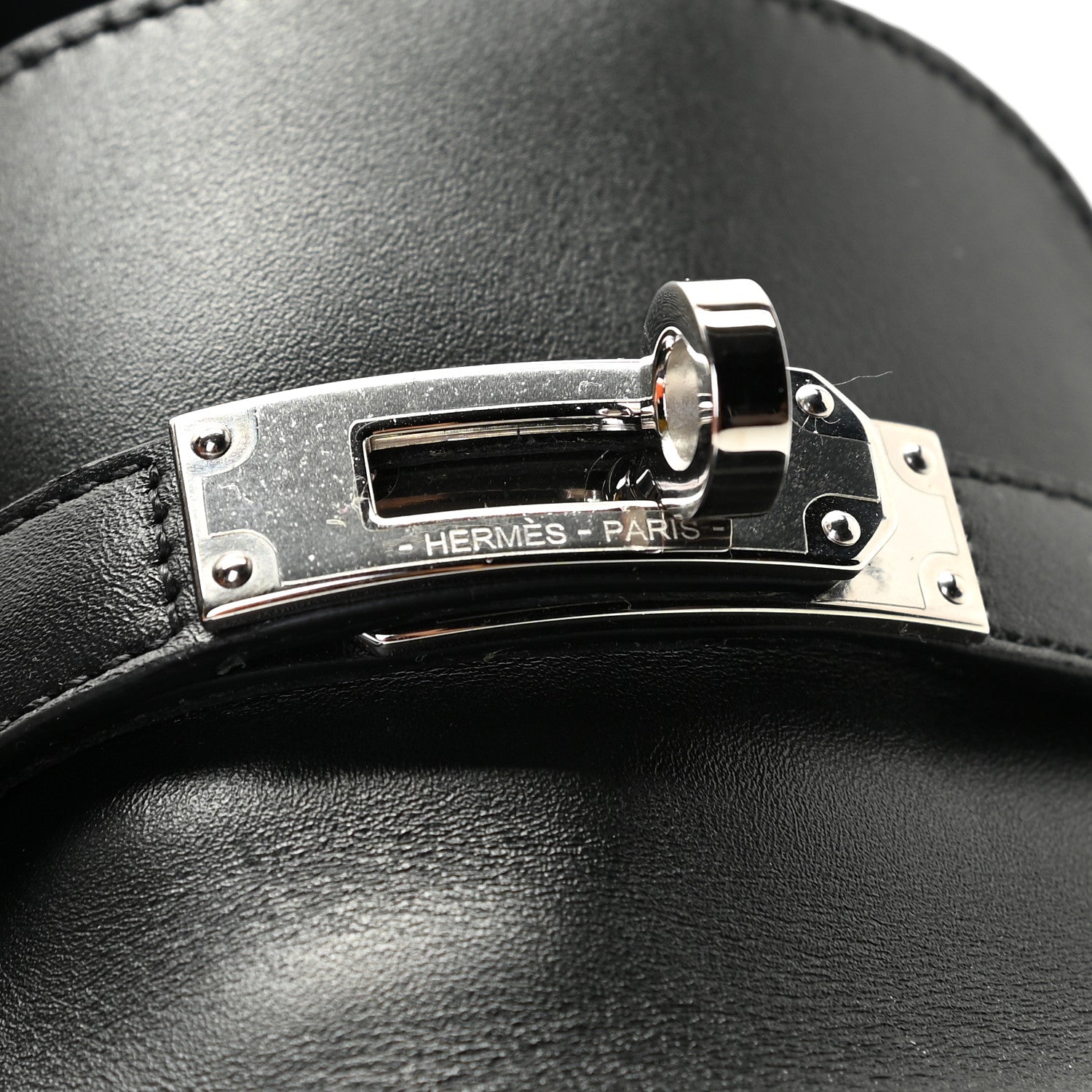 Hermes Calfskin Destin Loafers 40 Black 7 of 15