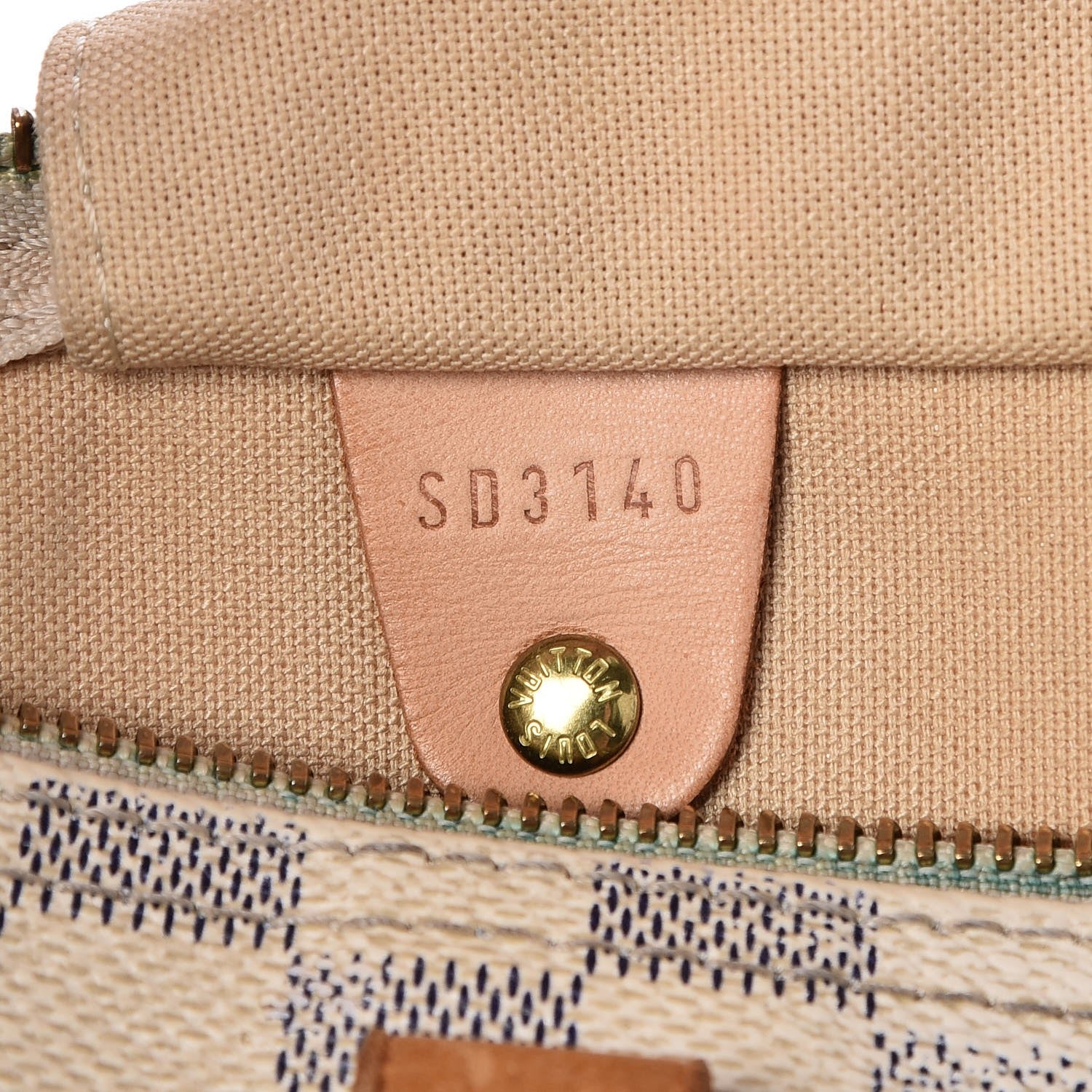 Louis Vuitton Damier Azur Speedy 35 7 of 8