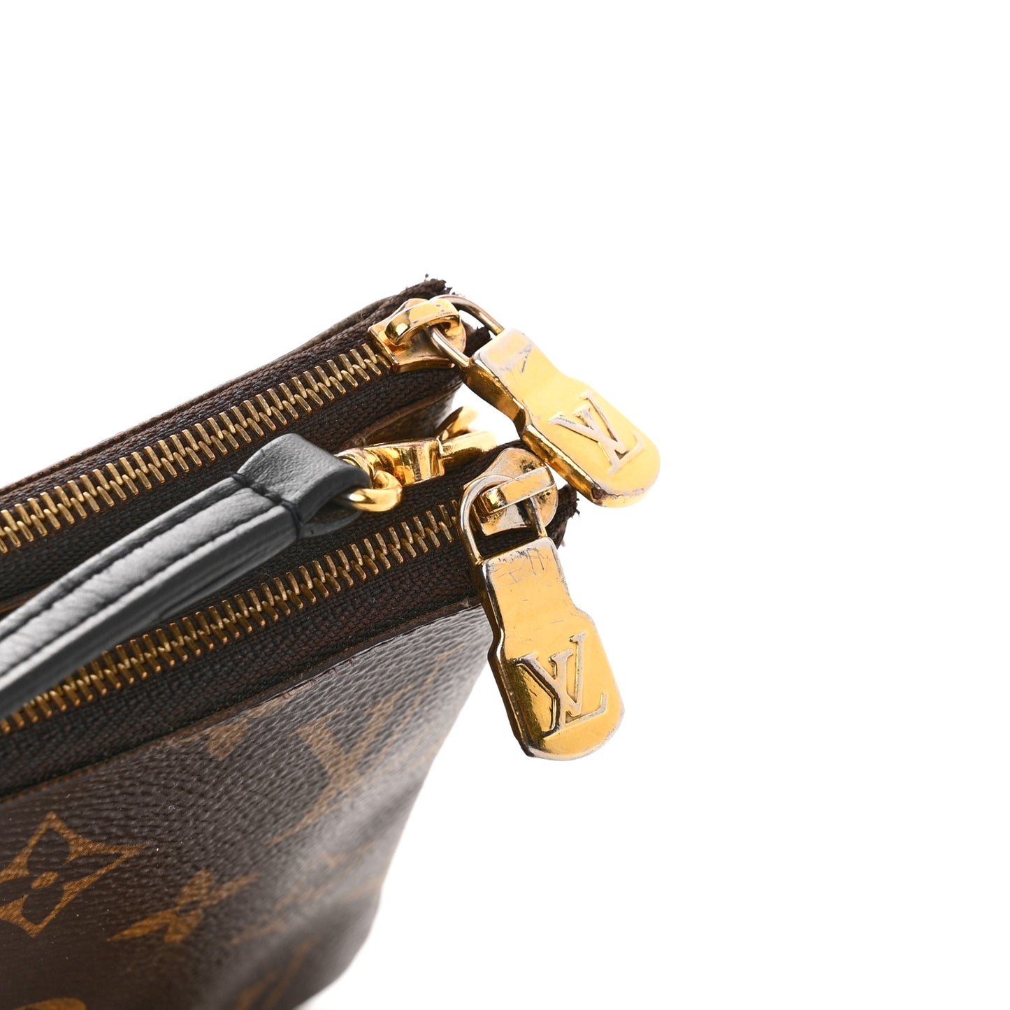 Reverse Monogram Giant Double Zip Pochette