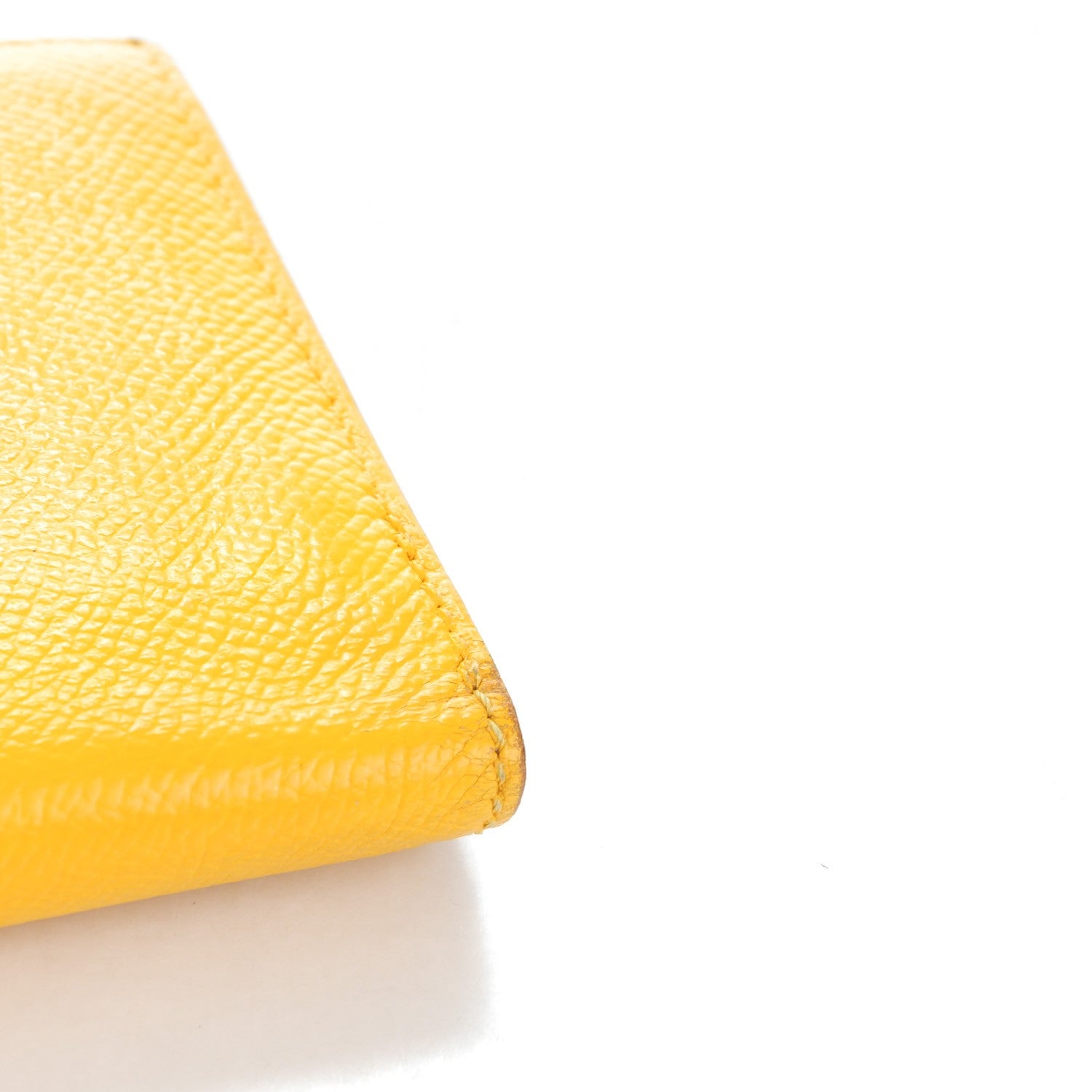 Hermes Epsom Bearn Gusset Wallet Jaune 11 of 14