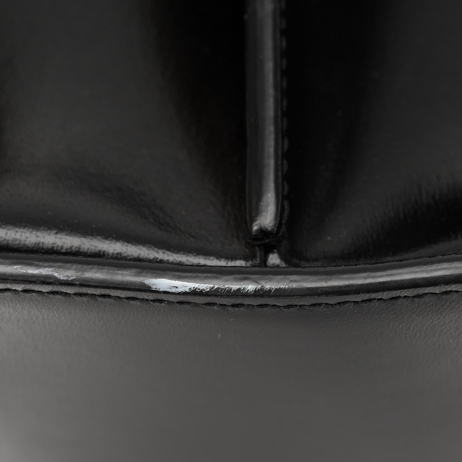 Saint Laurent Shiny Calfskin Medium Uptown Tote Black 10 of 10