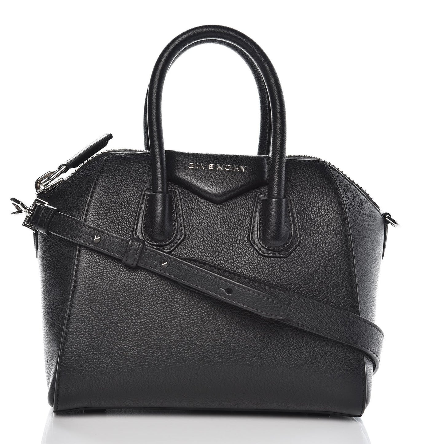 Sugar Goatskin Mini Antigona Black