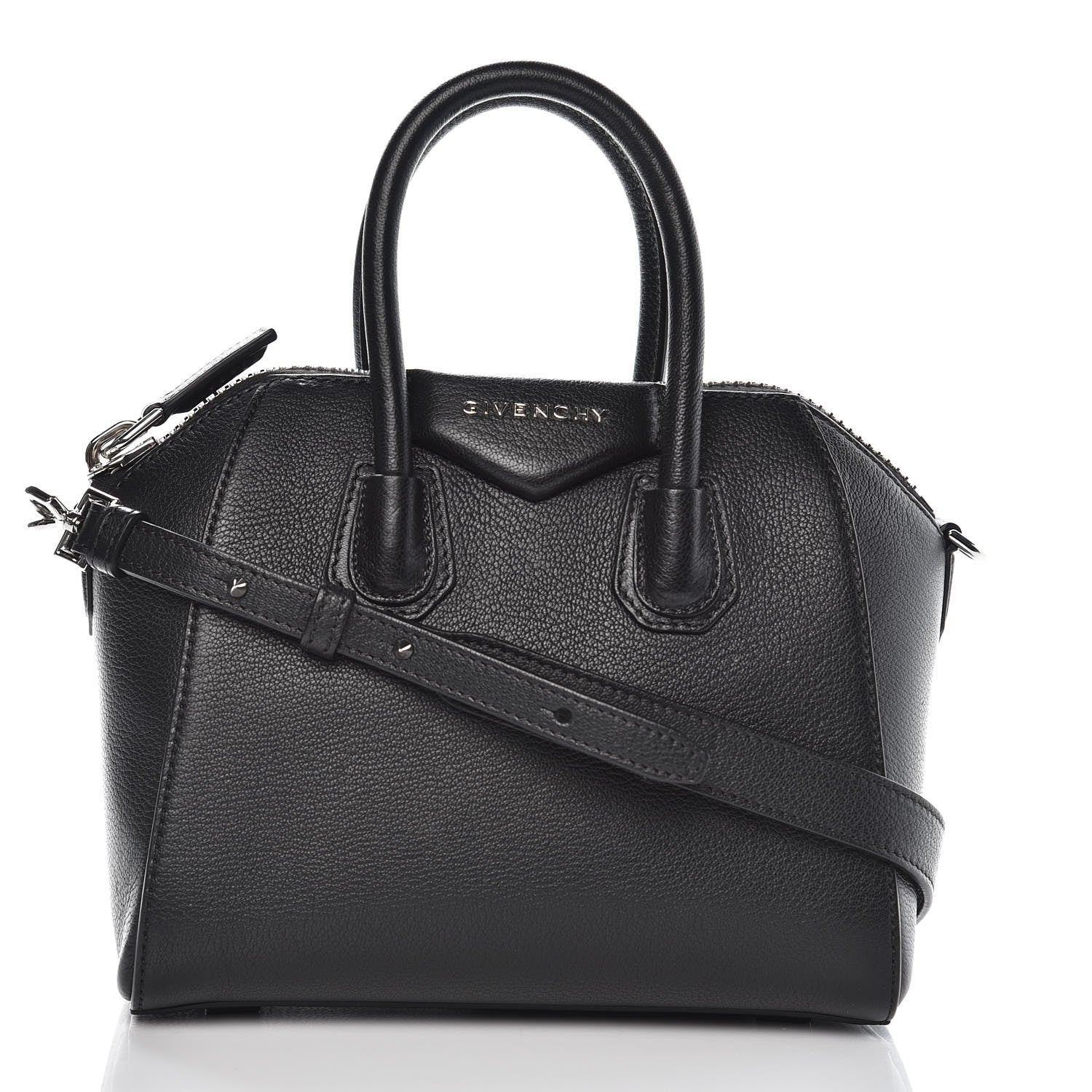 Givenchy Sugar Goatskin Mini Antigona Black 1 of 8