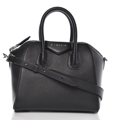 Givenchy Sugar Goatskin Mini Antigona Black 1 of 8