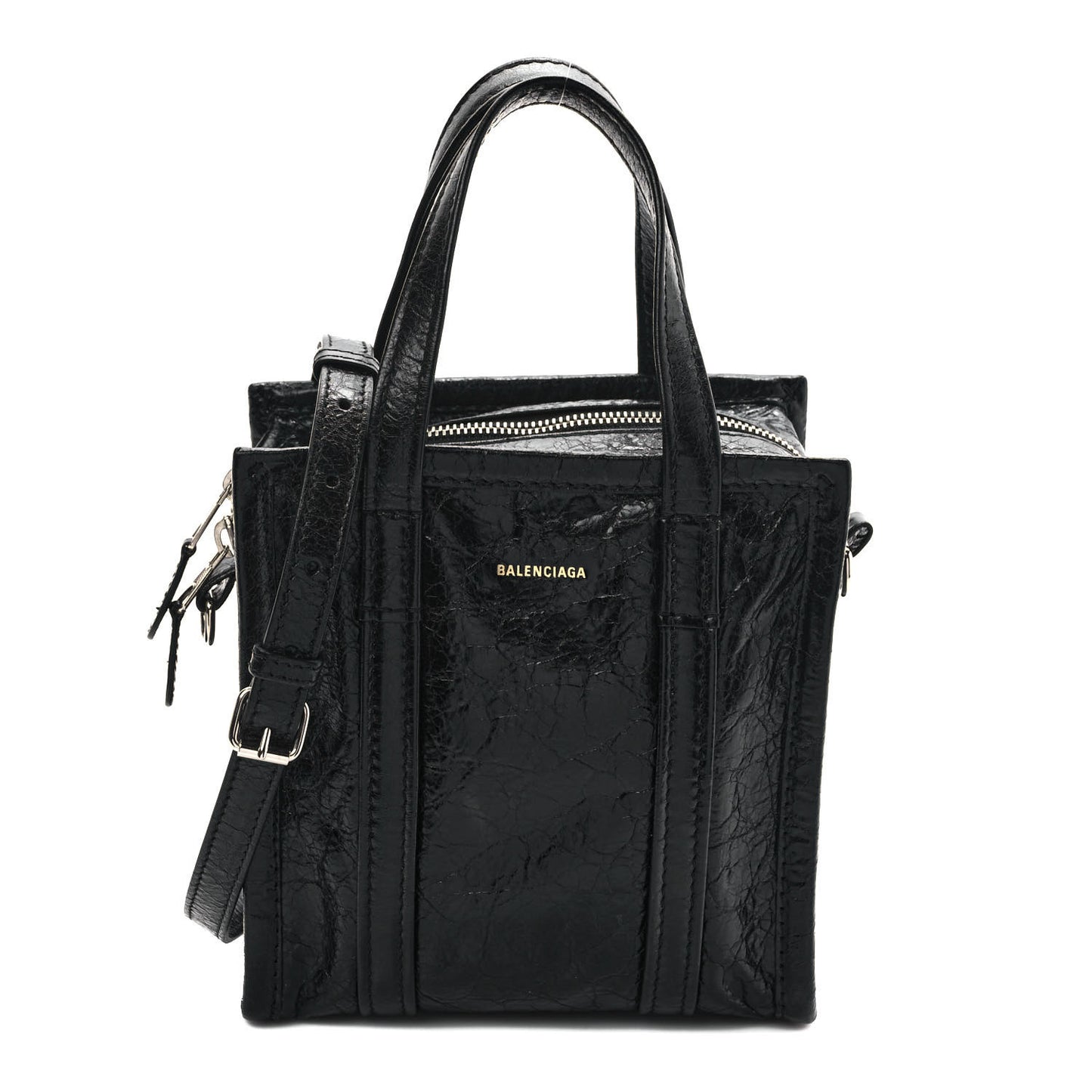 Agneau XXS Bazar Shopper Tote Black