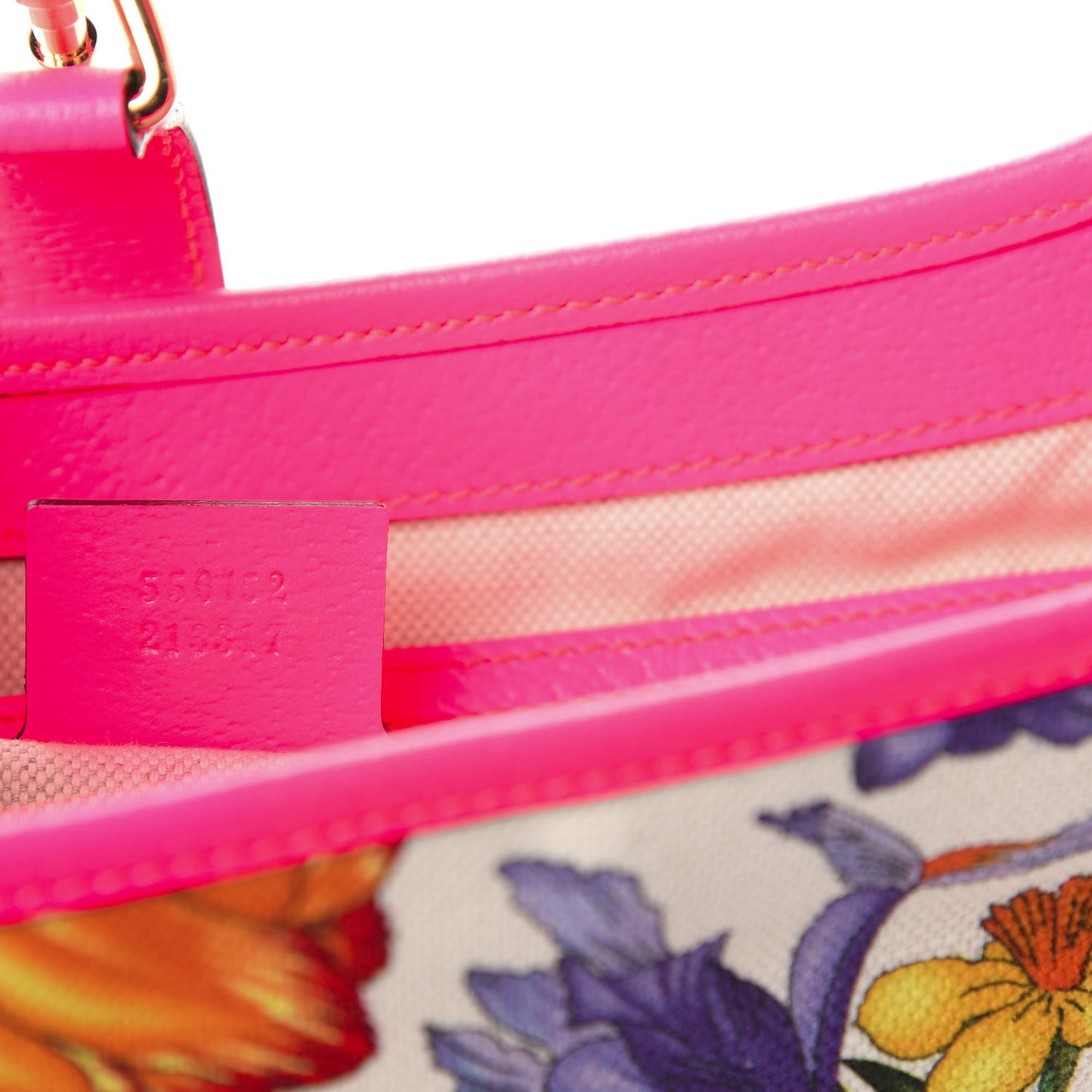 Canvas Flora Medium Jackie Hobo Fuchsia