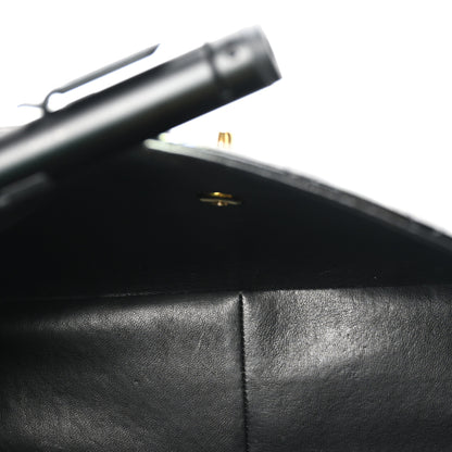 Chanel Patent Quilted XL Jumbo Single Flap Black 5 of 11