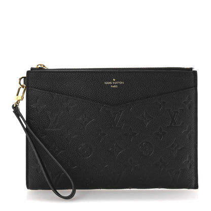 Louis Vuitton Empreinte Pochette Melanie MM Black 1 of 8